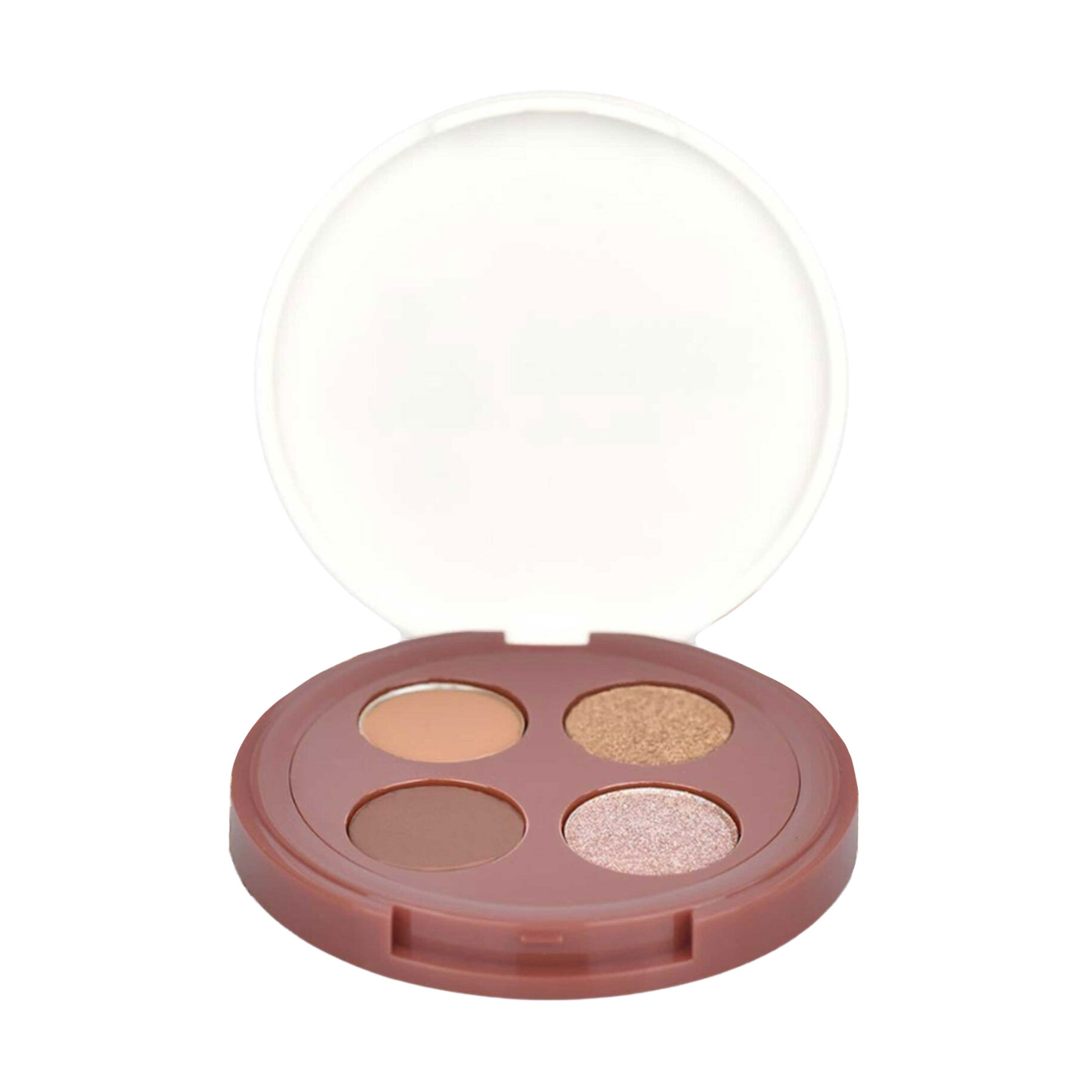 Палетка тіней для повік Everyday for Future Eyeshadows Quad Palette with Coffee Oil, Frappuccino, 4*0.8 г